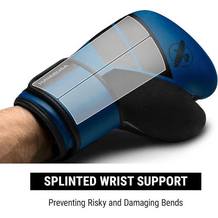 Боксерські рукавички Hayabusa S4 з екошкіри для чоловіків, жінок та дітей, різні ваги (12oz), для тренувань, спарингу, кікбоксингу, бойових мистецтв, Taekwondo, MMA, Muay Thai, блакитні