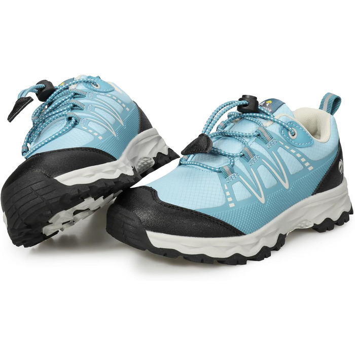 Дитячі трекінгові кросівки UOVO, водонепроникні, для бігу та трейлраннінгу, зручні, легкі, з неслизькою підошвою, для активного відпочинку (31 EU, небесно-блакитний)