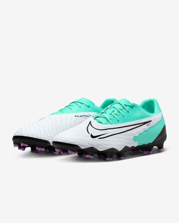 Кросівки Nike Phantom Gx Academy FG/MG для чоловіків (44.5 EU, Hyper Turquoise, Black, Fuchsia Dream White)