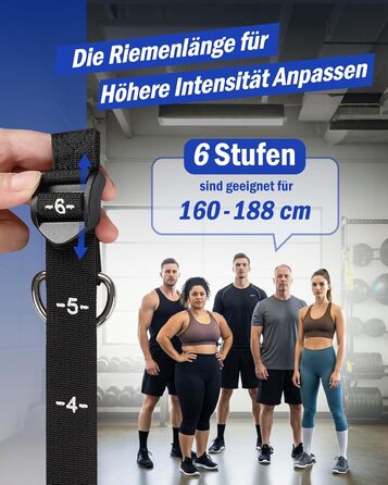 Набір для пілатесу з еластичними стрічками та стержнем, 4 рівні опору (180LBS/140LBS/240LBS/360LBS), для фітнесу, йоги, тренажерного залу, колір градієнт блакитний