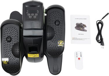 Електричний еліптичний тренажер Mini під стіл з пультом та дисплеєм, 5 швидкостей