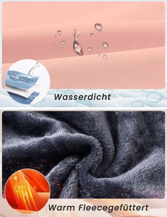 Жіноча тепла зимова куртка Rdruko Softshell з капюшоном, водонепроникна, для сноуборду, рожева, розмір M