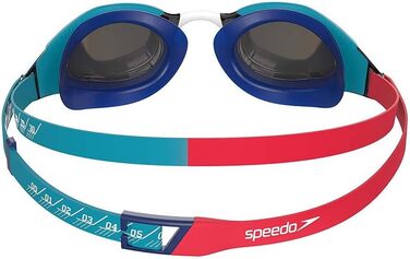 Дитячі окуляри для плавання Speedo Fastskin Hyper Elite, антизапотівання, антипротікання, для змагань і тренувань, червоні, універсальний розмір