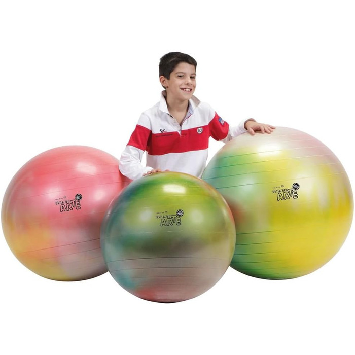 Гімнастичний м'яч GYMNIC Arte 55 см для фітнесу, PVC
