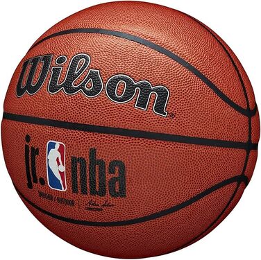 Баскетбольний м'яч Wilson Jr NBA Outdoor №6, коричневий, універсальний