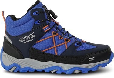 Дитячі черевики Regatta Samaris III для ходьби та походів, 32 EU, Оксфорд, Синій/Помаранчевий