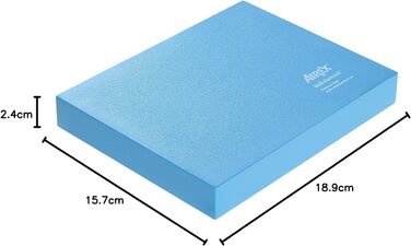 Балансувальний килимок Airex Balance-Pad, синій, для тренувань, нековзкий фітнес килимок