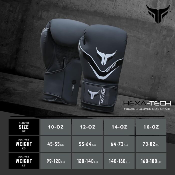 Боксерські рукавички Mytra Fusion для MMA, Муай Тай, Кікбоксингу, тренувань і спарингів, 10-16oz, чоловічі та жіночі