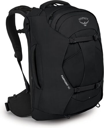 Чоловічий туристичний рюкзак Osprey Farpoint 40 л, для подорожей, сірий