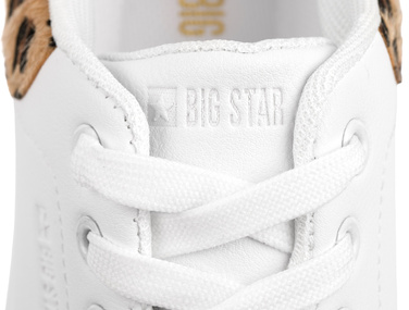 Жіночі кросівки на платформі BIG STAR з екошкіри з принтом «леопард», р. 38