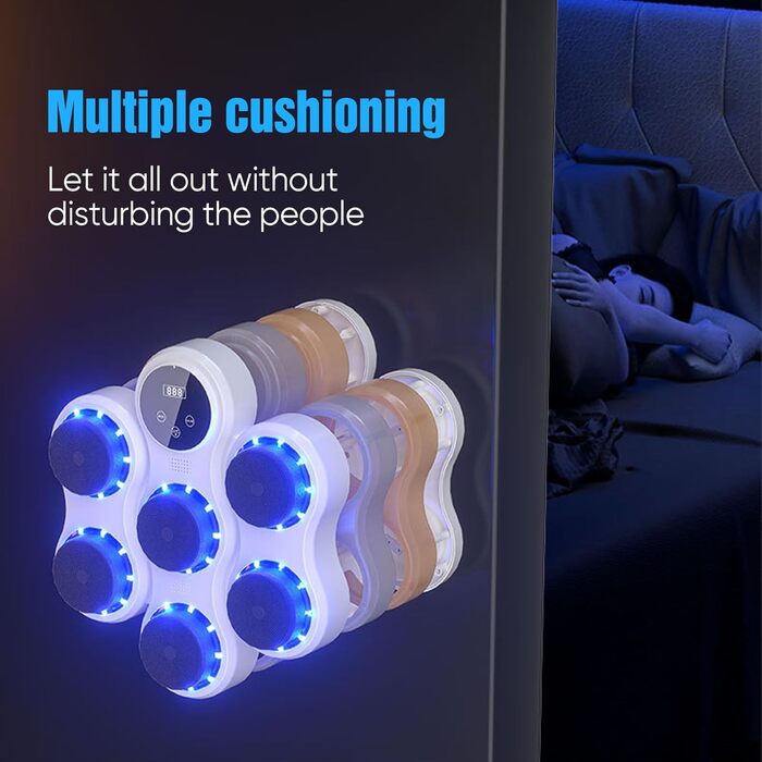 Музичний бокс для боксу з LED, Bluetooth, 9 швидкостей і режимів, 5 рівнів гучності, для дорослих і дітей