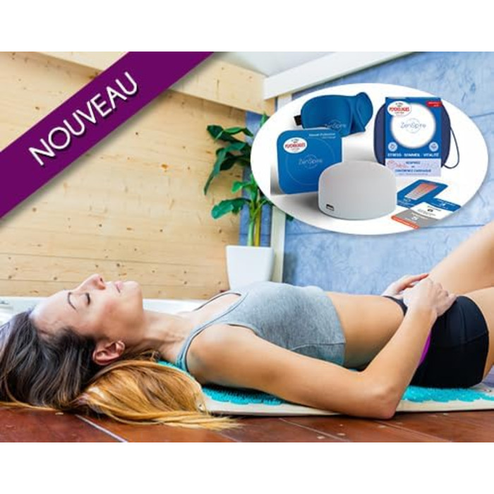 Набір для акупунктури Zen-Paket: біомат Climsom Zen + дихальний тренажер Zenspire V2 Coach для серцевої когерентності