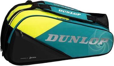 Сумка Dunlop SX-Performance для тенісу (M, блакитно-чорно-жовта)