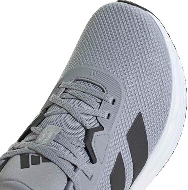 Кросівки для бігу Adidas Galaxy 7 чоловічі, Halo Silver/Carbon/Core Black, 47 1/3 EU