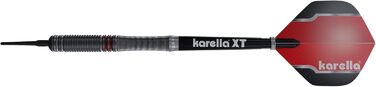 Дартс Karella Fighter 90% вольфрам, 18-24 г, стілдарти та софтдарти, для класичної та електронної мішені, з металевими та пластиковими наконечниками