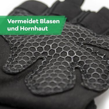 Спортивні рукавички NetroxSports з додатковим зчепленням - для тренувань, велосипеда, фітнесу, залу - чорні, XL (чоловічі та жіночі)