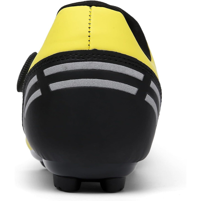 Велосипедні шкарпетки SDEQA для жінок, сумісні з Peloton, Look SPD, SPD-SL, Delta Lock. Жовті, 36 EU