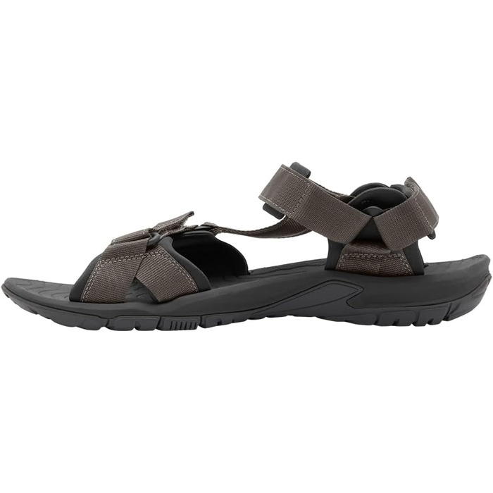 Jack Wolfskin LAKEWOOD RIDE SANDAL M: Чоловічі сандалі для туризму та відпочинку, колір Cold Coffee (47 EU)