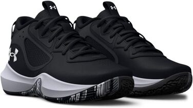 Кросівки баскетбольні Under Armour Ua Lockdown 6 для дітей, чорні