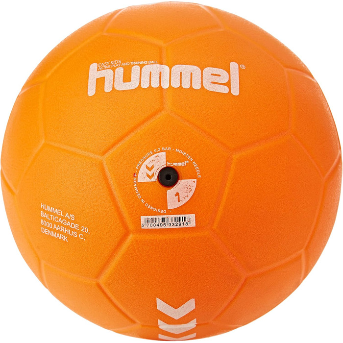 Дитячий гандбольний м'яч hummel HMLEASY, помаранчевий/білий, розмір 0, унісекс