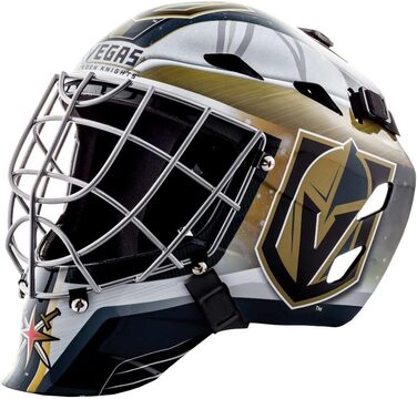 Дитяча хокейна воротарська маска Franklin Sports NHL Vegas Golden Knights для стріт-хокею, ліцензія, для підлітків