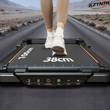 Складана електрична бігова доріжка для дому KZYNTH 2в1 Walkingpad, 10 км/год, з пультом керування
