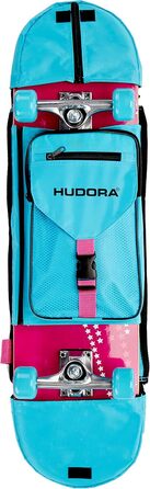 Дитячий скейтборд HUDORA Skate Wonders з рюкзаком, для дівчаток, багато кольорів, малюнок, модель 12172