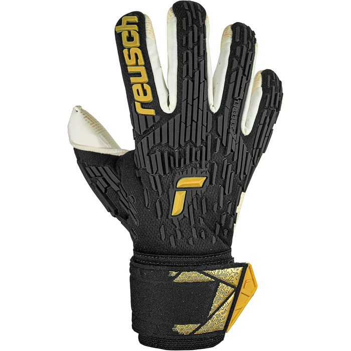 Воротарські рукавички Reusch Attrakt Freegel Gold X Glueprint з підтримкою пальців, унісекс, для дорослих