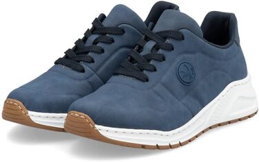 Кросівки жіночі Rieker M4903 Skater сині, 40 EU, широка колодка, з вийманою устілкою