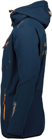 Куртка Softshell Geographica Norway Royaute для чоловіків, водонепроникна, вітростійка, для туризму та катання на лижах, блакитна (M)