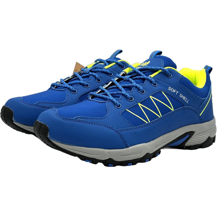 Чоловічі та жіночі трекінгові черевики Softshell для хайкінгу та трейлраннінгу (42 EU, Королівський зелений)