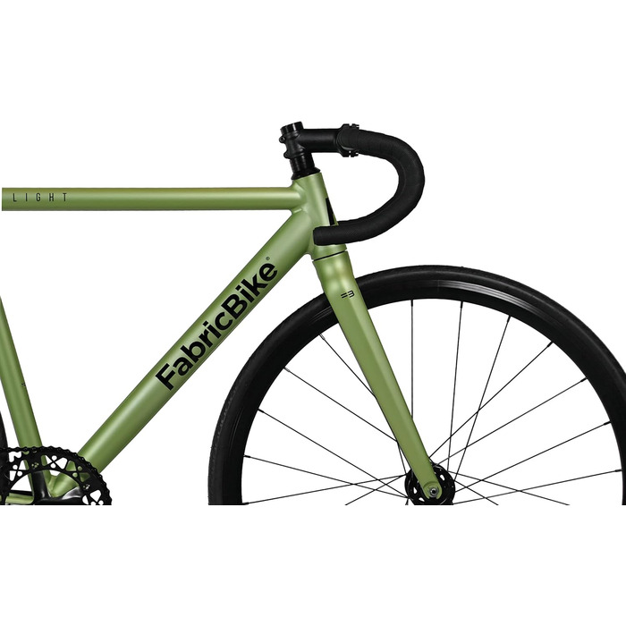 Велосипед FabricBike Light PRO Fixie, алюмінієва рама, 28'', синглспід, жорстка вісь, 6 кольорів, 3 розміри, 8,45 кг, Army Orange, розмір M (54 см)