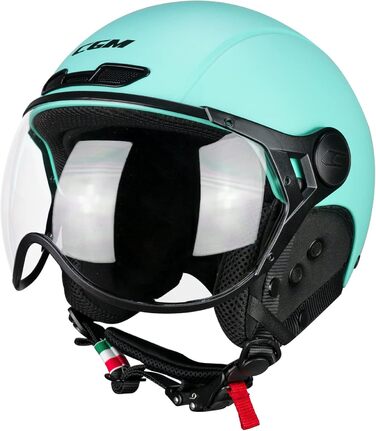 Шолом гірськолижний CGM EBI Unisex, світло-блакитний, матовий, S (55-56 см)