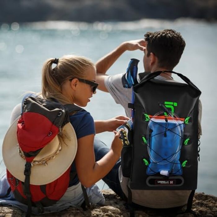 Водонепроникний рюкзак IDRYBAG для жінок та чоловіків, 40 л, для каякінгу та водних видів спорту