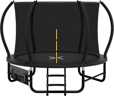 Трамплін Devoko Outdoor Ø228/305/366/427см з посиленими поперечинами, міцний та стійкий, вантажопідйомність до 150кг, з'єднана конструкція, швидка установка, для дітей та дорослих