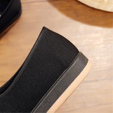 Тай-чи Кунг-фу: Взуття для тай-чи та кунг-фу, ретро стиль, комфортне, чорний (41 EU)