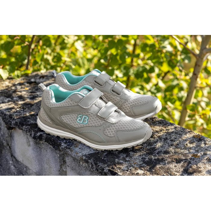 Жіночі фітнес-кеди Brütting Performance V сіро-бірюзові (38 EU)