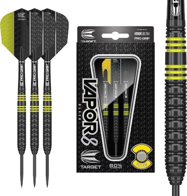 Дротики для дартсу Target Darts Vapor 8, сталевий наконечник