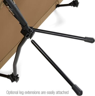 Лежанка Helinox Cot One Convertible Coyote Tan – портативна та зручна