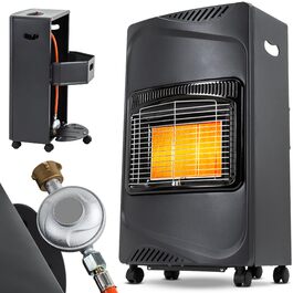 Газовий нагрівач Heidenfeld Inferno GH100 - 4200 Вт - для приміщень - газовий нагрівач, газовий опалювач, газовий котел