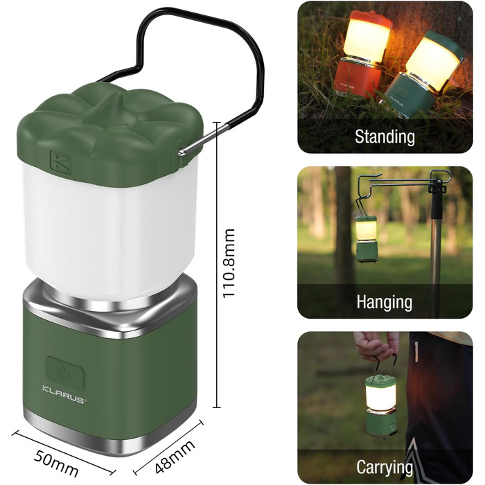KLARUS CL8 Mini Camping-ліхтар 