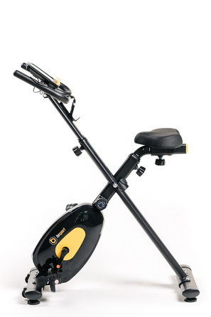 Велотренажер Besport BS-1560 XRAY магнітний чорно-жовтий