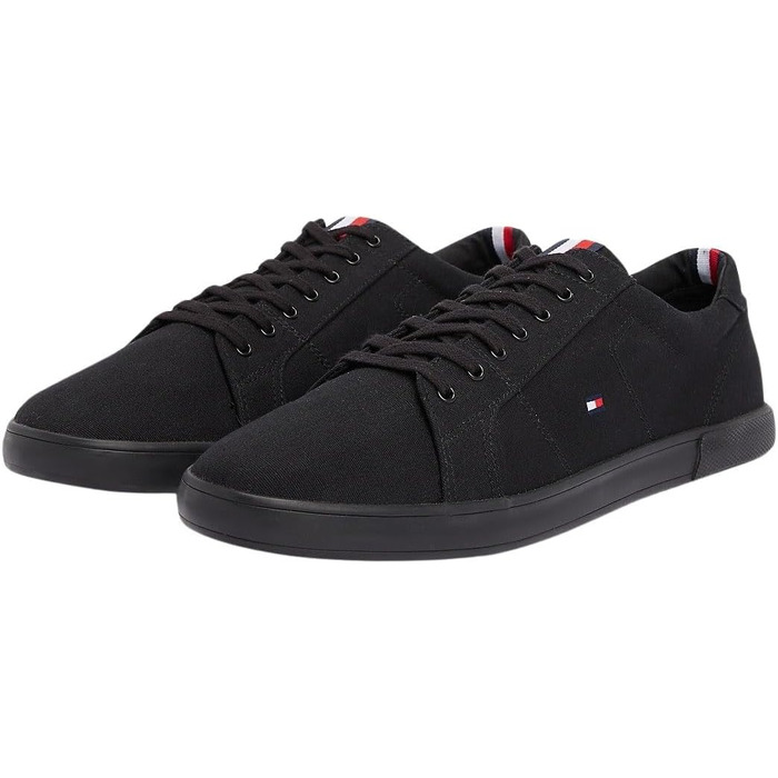Чоловічі кеди Tommy Hilfiger Vulcanized Sneaker, чорні (розмір 46 EU)