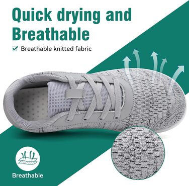 Мінімалістичні босижні кросівки для жінок та чоловіків з широкою переднячкою та нульовим перепадом, легкі та дихаючі. Ідеальні для фітнесу, хайкінгу, бігу та повсякденного носіння (41 EU, широка, сірий 1125)