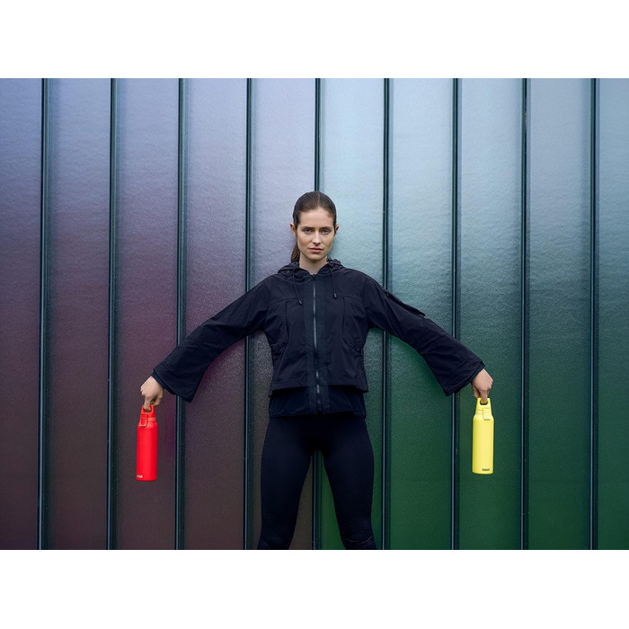 Термос пляшка SIGG Hot & Cold One 0,55 л з ситечком для чаю, нержавіюча сталь 18/8, герметична, BPA-free, червона