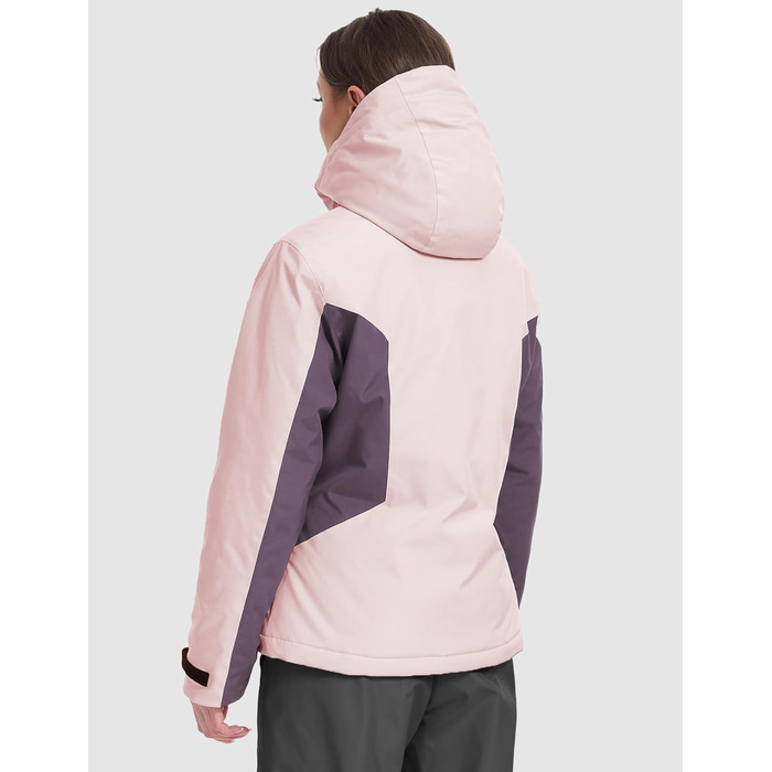 Жакети GEYSE Daen: водонепроникні, вітронепроникні, ізольовані, для сноуборду та лижного спорту (світло-рожевий, темно-ліловий)