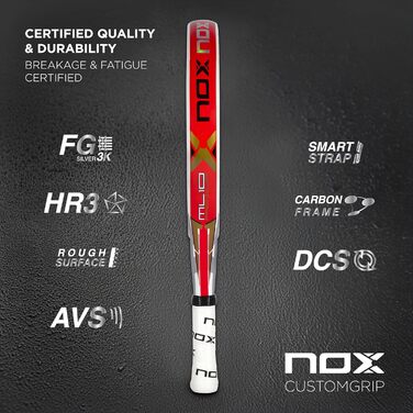 Ракетки для падел-тенісу NOXPadel Стандартні, багатоколірні