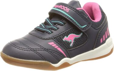 Дитячі спортивні черевики KangaROOS K-kingyard для залу, 28 EU, темно-синій/рожевий
