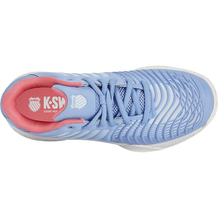Жіноче тенісне взуття K-Swiss Express Light 3 Hb - білий/полуничний (38 EU)