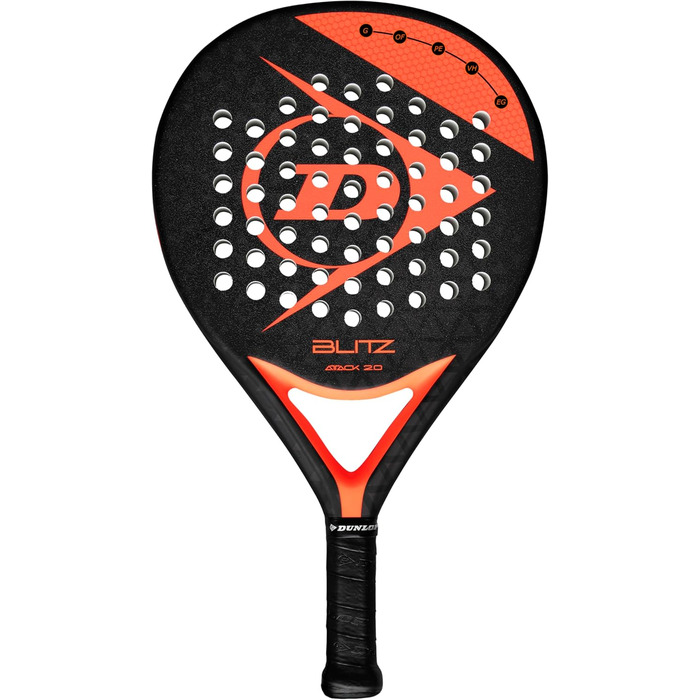 Унісекс спортивне взуття DUNLOP Blitz Attack, чорний/помаранчевий, універсальний розмір